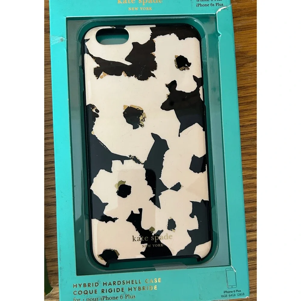Kate Spade iPhone 6 Plus‎ Hybrid Hardshell Case Lot NIB Designer Covers Preppy